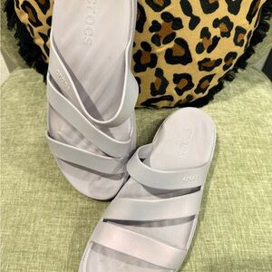 Crocs Women's lilac Sandals size 10